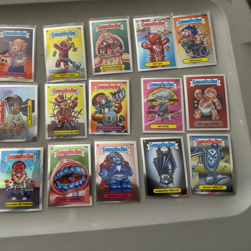 Collectible Sticker Card Set - Assorted Colors